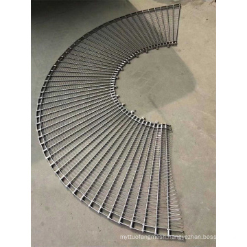 Curved Conveyor Wire Mesh Belt